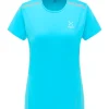 T-shirt Pour Femme Haglöfs Tech Blue -Équipement outdoor boutique t shirt pour femme hagloefs tech blue 165021 650x650 1