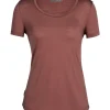 T-shirt Pour Femme Icebreaker Sphere II SS Scoop Tee Grape SS22 -Équipement outdoor boutique t shirt pour femme icebreaker sphere ii ss scoop tee grape ss22 167338 650x650 1
