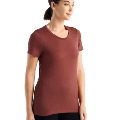 T-shirt Pour Femme Icebreaker Tech Lite II SS Tee Grape SS22 -Équipement outdoor boutique t shirt pour femme icebreaker tech lite ii ss tee grape ss22 167312 650x650 g0