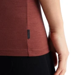 T-shirt Pour Femme Icebreaker Tech Lite II SS Tee Grape SS22 -Équipement outdoor boutique t shirt pour femme icebreaker tech lite ii ss tee grape ss22 167312 650x650 g4