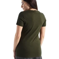 T-shirt Pour Femme Icebreaker Tech Lite II SS Tee Trailhead Loden SS22 -Équipement outdoor boutique t shirt pour femme icebreaker tech lite ii ss tee trailhead loden ss22 167373 650x650 g0