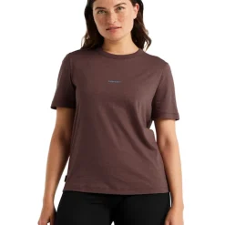 T-shirt Pour Femme Icebreaker W Central SS Tee MINK -Équipement outdoor boutique t shirt pour femme icebreaker w central ss tee mink 99674 650x650 g0