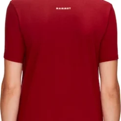 T-shirt Pour Femme Mammut Core T-Shirt Blood Red SS22 -Équipement outdoor boutique t shirt pour femme mammut core t shirt blood red ss22 166293 650x650 g0