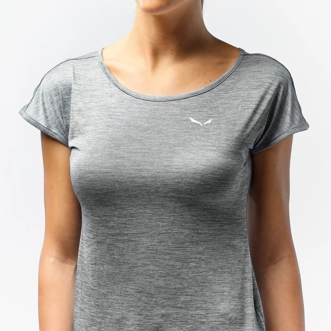 T-shirt Pour Femme Salewa Puez Melange Dry S/S Tee Quiet Shade Melange SS22 9 T-shirt Pour Femme Salewa Puez Melange Dry S/S Tee Quiet Shade Melange SS22 – Image 7