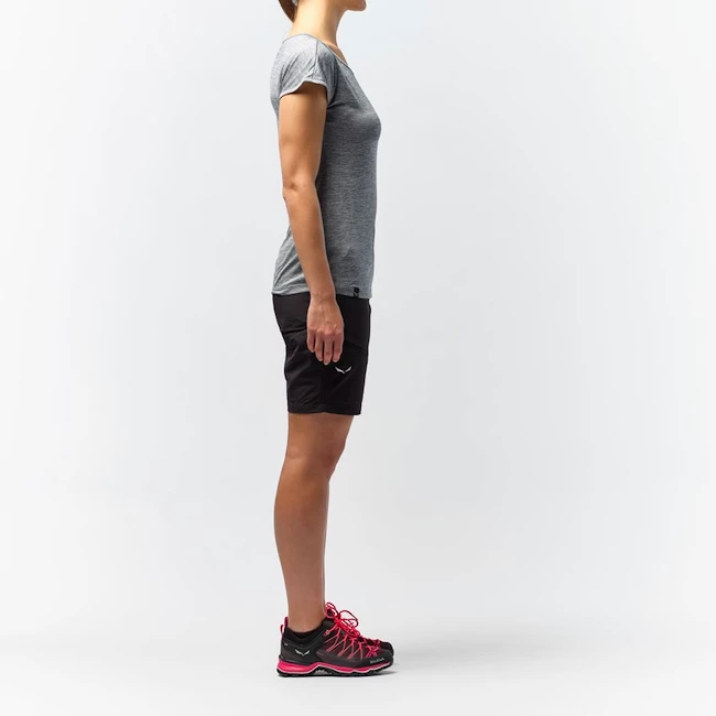 T-shirt Pour Femme Salewa Puez Melange Dry S/S Tee Quiet Shade Melange SS22 10 T-shirt Pour Femme Salewa Puez Melange Dry S/S Tee Quiet Shade Melange SS22 – Image 8