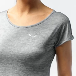 T-shirt Pour Femme Salewa Puez Melange Dry S/S Tee Rose Red Melange SS22 -Équipement outdoor boutique t shirt pour femme salewa puez melange dry s s tee rose red melange ss22 172498 650x650 g0