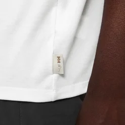 T-shirt Pour Homme Helly Hansen Skog Recycled Graphic T-Shirt White -Équipement outdoor boutique t shirt pour homme helly hansen skog recycled graphic t shirt white 162911 650x650 g3