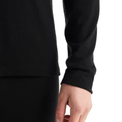 T-shirt Pour Homme Icebreaker 200 Oasis LS Crewe Black -Équipement outdoor boutique t shirt pour homme icebreaker 200 oasis ls crewe black 1349631 650x650 g5