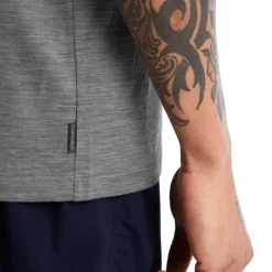 T-shirt Pour Homme Icebreaker Tech Lite II SS Tee Natural Run Club Metro SS22 -Équipement outdoor boutique t shirt pour homme icebreaker tech lite ii ss tee natural run club metro ss22 167391 650x650 g2