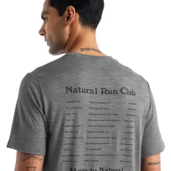 T-shirt Pour Homme Icebreaker Tech Lite II SS Tee Natural Run Club Metro SS22 -Équipement outdoor boutique t shirt pour homme icebreaker tech lite ii ss tee natural run club metro ss22 167391 650x650 g3