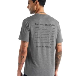 T-shirt Pour Homme Icebreaker Tech Lite II SS Tee Natural Run Club Metro SS22 -Équipement outdoor boutique t shirt pour homme icebreaker tech lite ii ss tee natural run club metro ss22 167391 650x650 g4