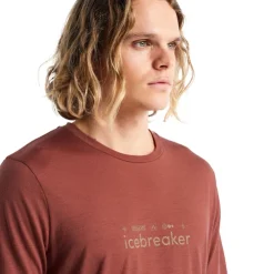 T-shirt Pour Homme Icebreaker Tech Lite II SS Tee Nature Touring Club Grape SS22 -Équipement outdoor boutique t shirt pour homme icebreaker tech lite ii ss tee nature touring club grape ss22 167387 650x650 g1