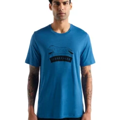 T-shirt Pour Homme Icebreaker Tech Lite II SS Tee Sheep Dog Azul SS22 -Équipement outdoor boutique t shirt pour homme icebreaker tech lite ii ss tee sheep dog azul ss22 167383 650x650 g1