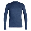 T-shirt Pour Homme Salewa PUEZ MELANGE DRY M L/S TEE FW22