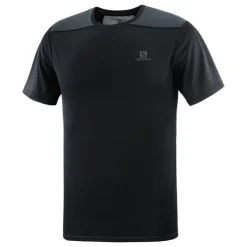 T-shirt Pour Homme Salomon Outline SS Tee Black SS22