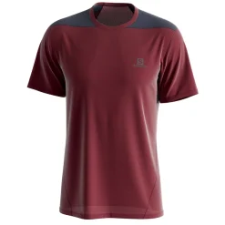 T-shirt Pour Homme Salomon Outline SS Tee Cabernet 18 T-shirt Pour Homme Salomon Outline SS Tee Cabernet -Équipement outdoor boutique t shirt pour homme salomon outline ss tee cabernet 162427 650x650 g1