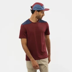 T-shirt Pour Homme Salomon Outline SS Tee Cabernet 28 T-shirt Pour Homme Salomon Outline SS Tee Cabernet -Équipement outdoor boutique t shirt pour homme salomon outline ss tee cabernet 162427 650x650 g11