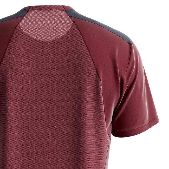 T-shirt Pour Homme Salomon Outline SS Tee Cabernet 13 T-shirt Pour Homme Salomon Outline SS Tee Cabernet – Image 11