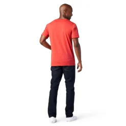 T-shirt Pour Homme Smartwool Merino 150 Plant-Based Dye Earth Red Wash SS22 -Équipement outdoor boutique t shirt pour homme smartwool merino 150 plant based dye earth red wash ss22 174323 650x650 g1
