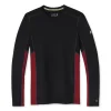 T-shirt Pour Homme Smartwool Merino Sport 150 Long Sleeve Crew Red/Black SS22 -Équipement outdoor boutique t shirt pour homme smartwool merino sport 150 long sleeve crew red black ss22 174274 650x650 1