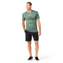 T-shirt Pour Homme Smartwool Merino Sport 150 Overland Trek Sage Heather SS22 -Équipement outdoor boutique t shirt pour homme smartwool merino sport 150 overland trek sage heather ss22 174309 650x650 g1