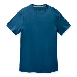T-shirt Pour Homme Smartwool Merino Sport 150 Tech Tee Light Neptune Blue SS22