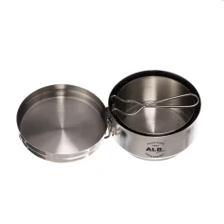 Vaisselle Alb Ešus Alb Nerez 3-dílný, Leštěný -Équipement outdoor boutique vaisselle alb esus alb nerez 3 dilny lesteny 119502 650x650 g2