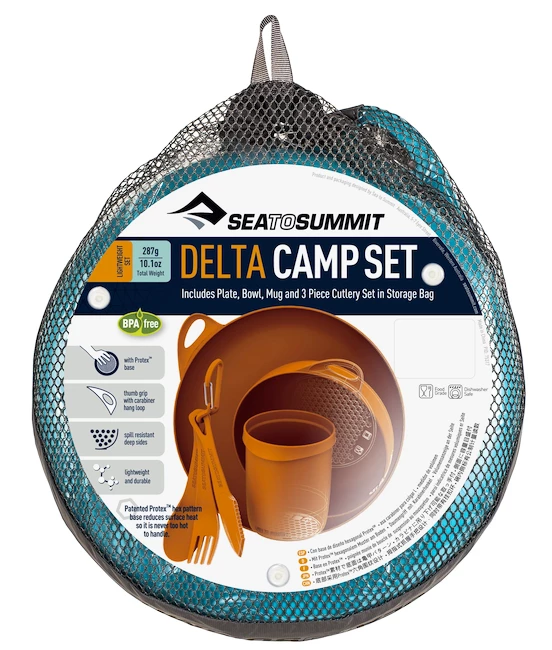 Vaisselle Sea To Summit Delta Camp Set (Bowl, Plate, Mug, Cutlery) 4 Vaisselle Sea To Summit Delta Camp Set (Bowl, Plate, Mug, Cutlery) – Image 2